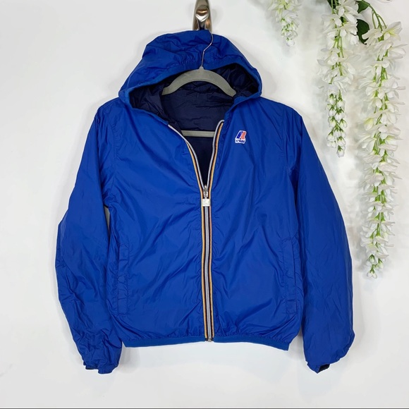 K-Way Other - KIDS K-WAY reversible windbreaker jacket blue 1382